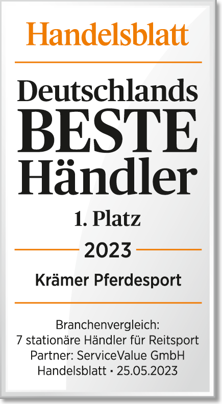 Auszeichnung Handelsblatt: Platz 1 der besten deutschen Hndler 2023 im Branchenvergleich
