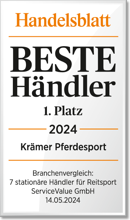 Auszeichnung Handelsblatt: Platz 1 der besten deutschen Hndler 2024 im Branchenvergleich
