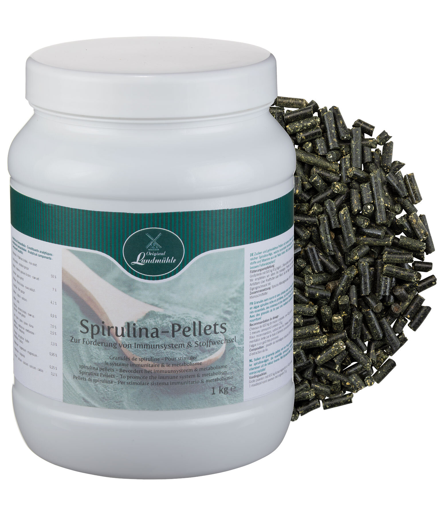 Spirulina-Pellets