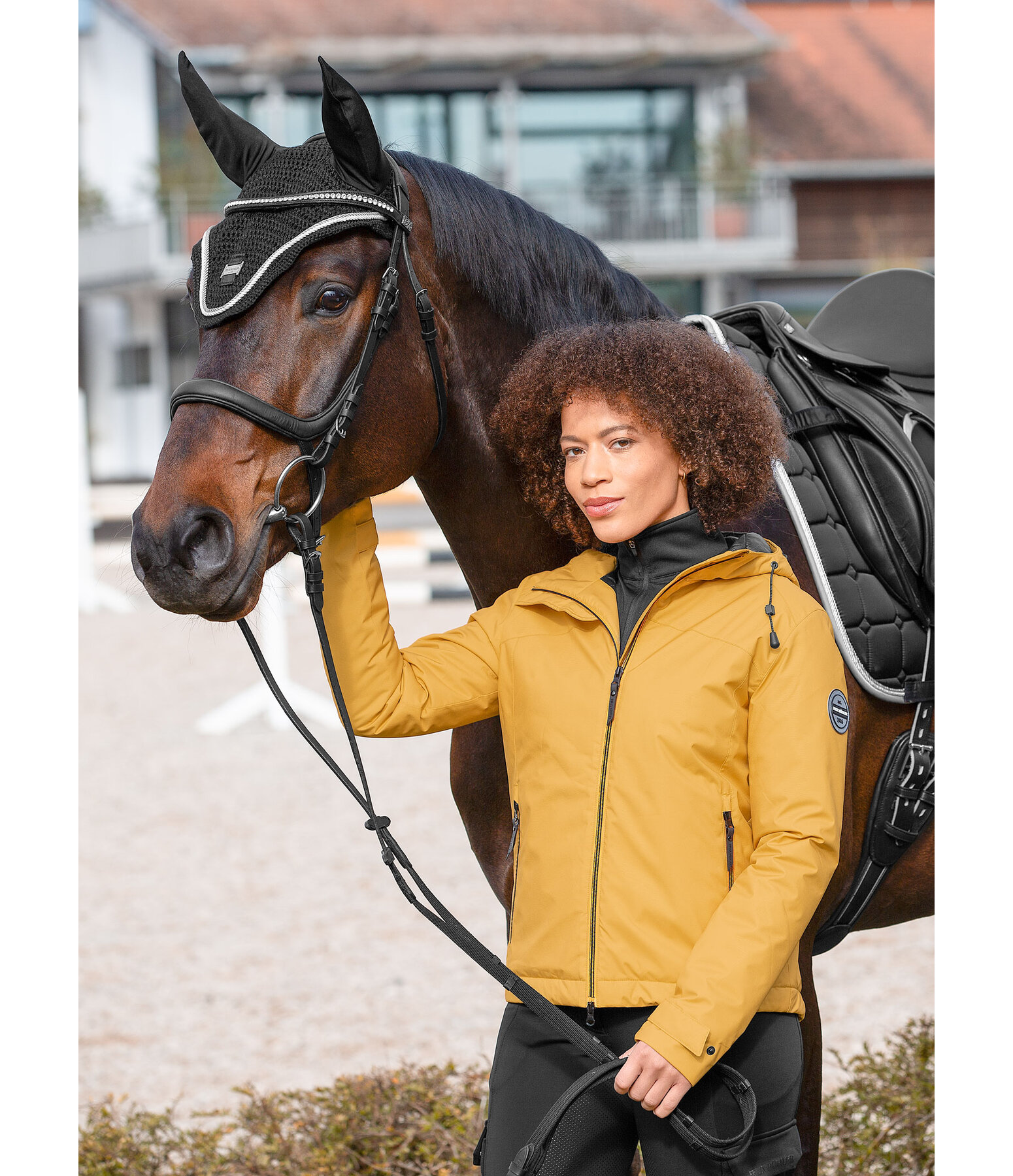 Funktions-Kapuzen-Reitjacke Emelie II