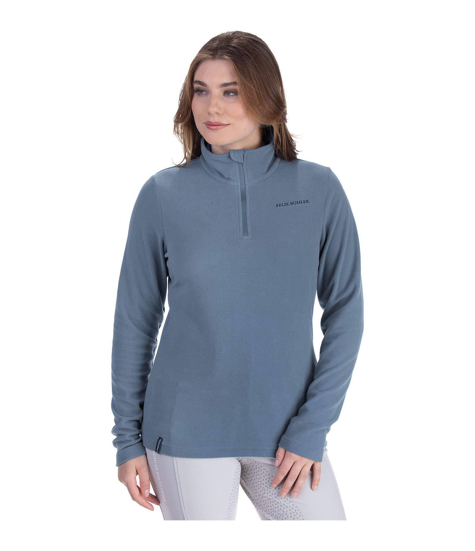 Zip-Funktions-Fleeceshirt Luisa