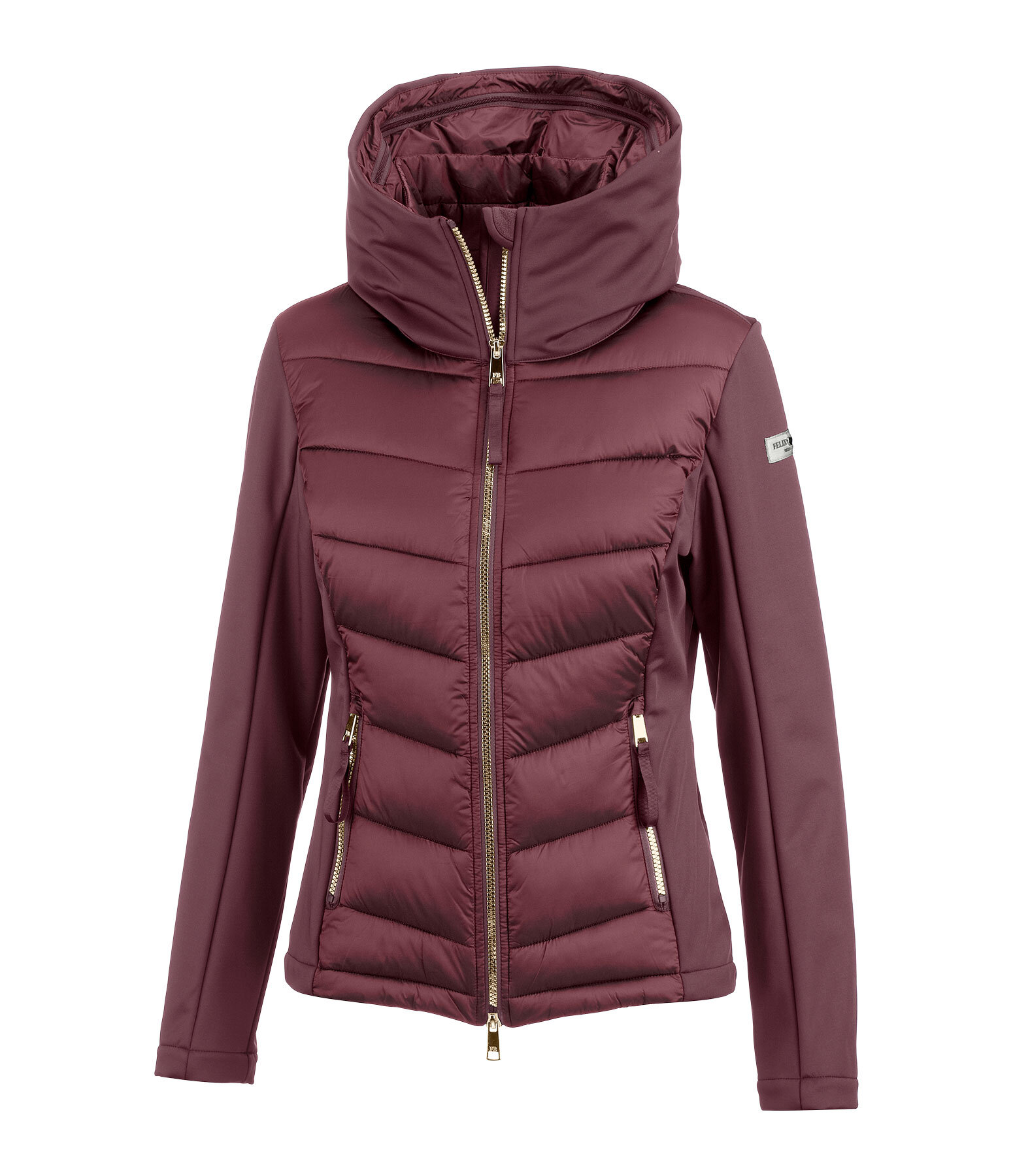 Softshell-Kapuzen-Kombi-Reitjacke Claire