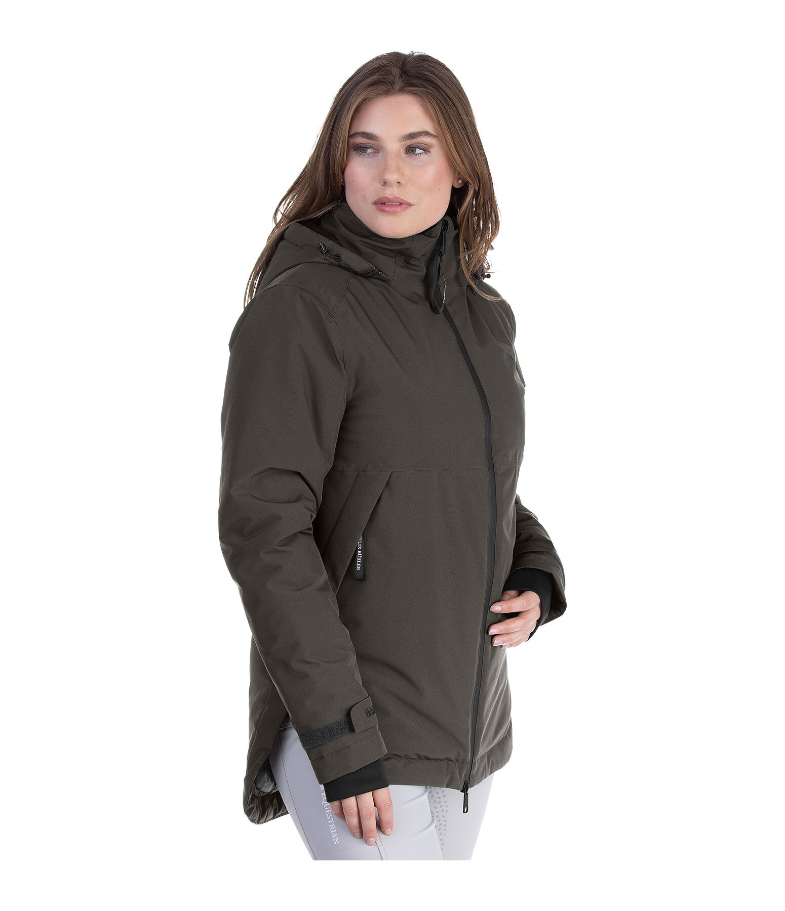 Funktions-Kapuzen-Reitjacke Gretha