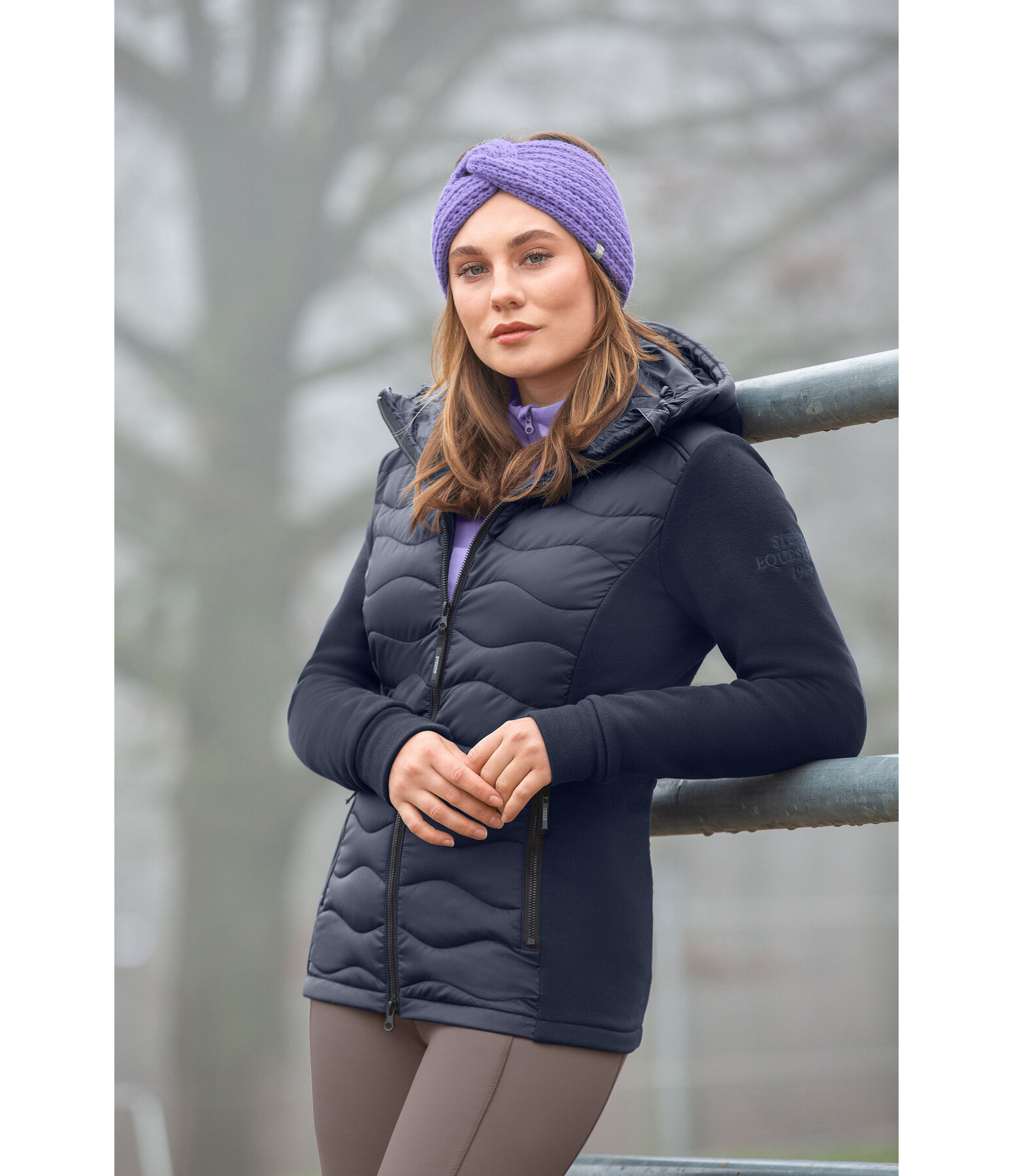 Kombi-Kuschelsweatjacke  Ruby II