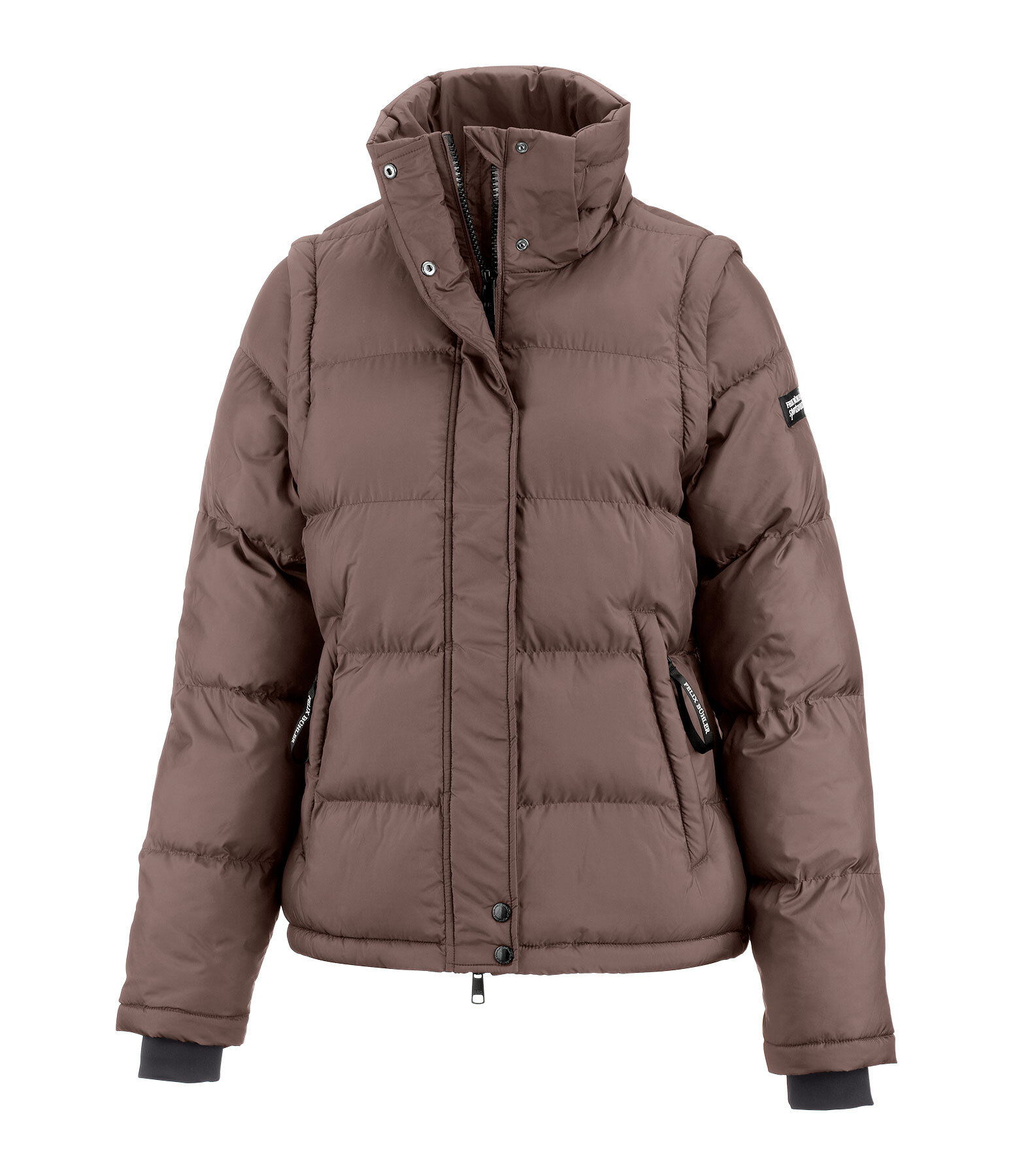 2 in 1 Kapuzen-Steppjacke Elis