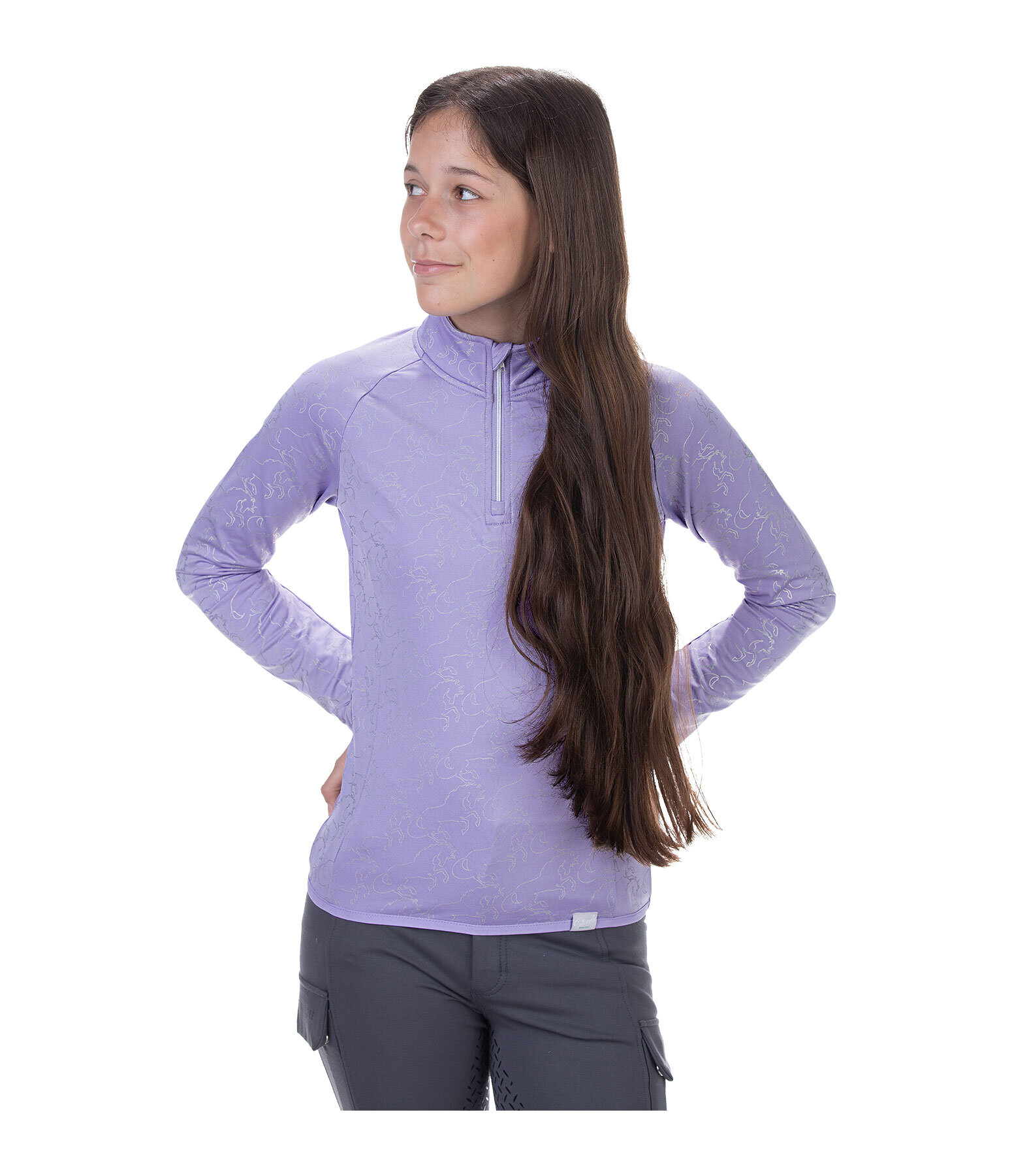 Kinder-Funktions-Stretch-Pullover Xena