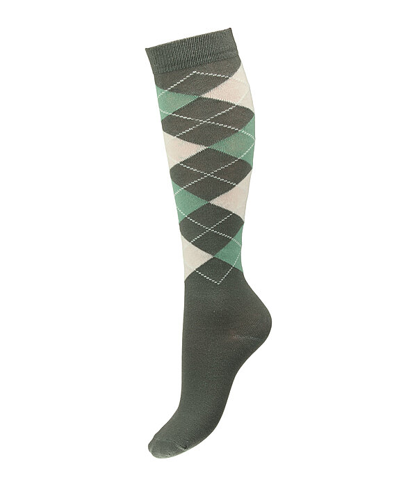 Kniestrmpfe Argyle