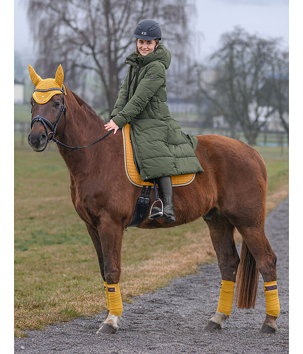 Kapuzen-Stepp-Reitmantel Anne