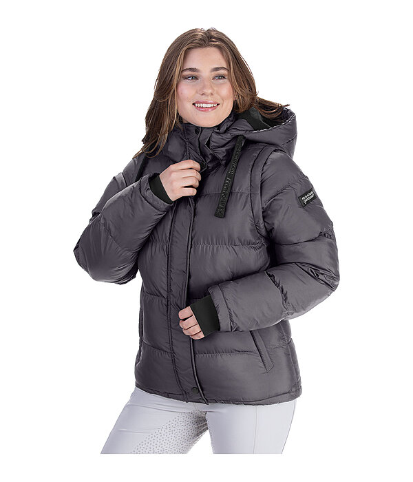 2 in 1 Kapuzen-Steppjacke Elis